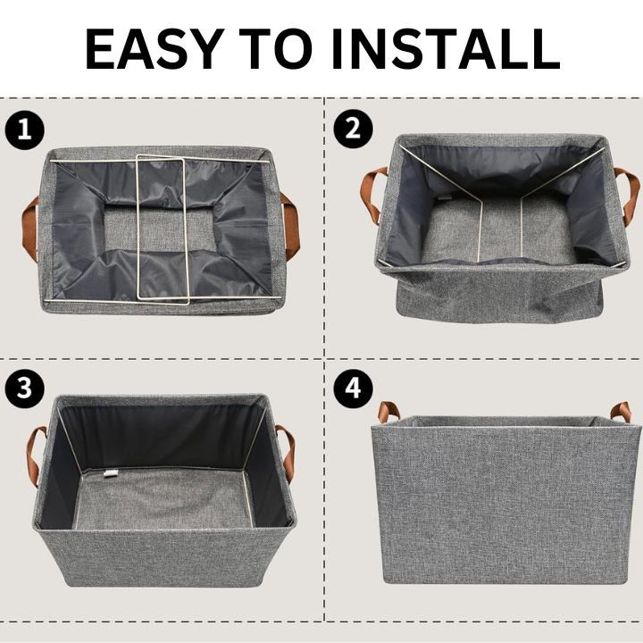 WardrobeBox™ Compact Foldable Organisers | 🔥 3 Hrs Flash Sale